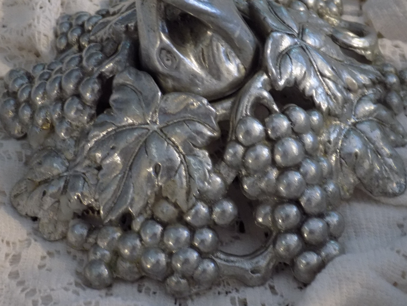 DESIGNER SIGNED & DATED 1996 BEAUTIFUL SILVER METAL CANDLE STICK HOLDER