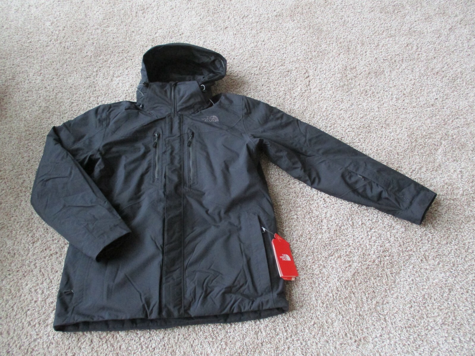 north face black triclimate jacket