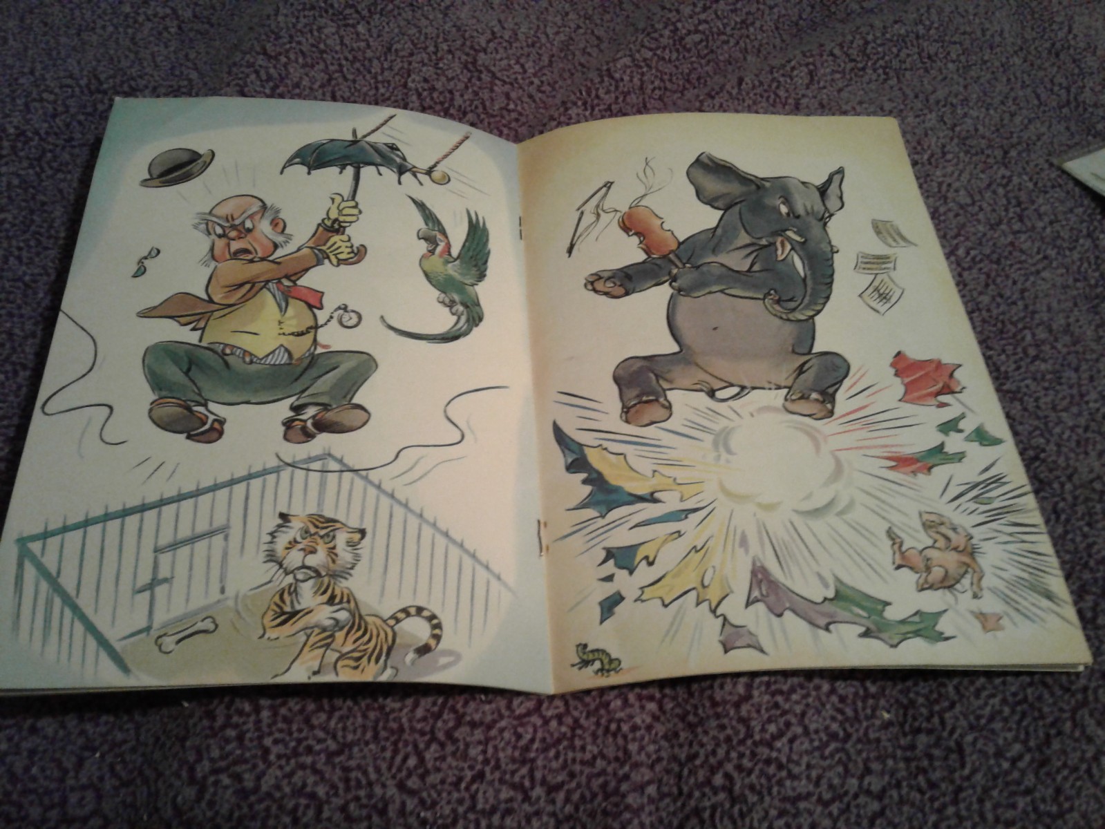 HOWDY DOODY'S POLL- PARROT JUMBLE JOY BOOK  1955 KEN GILES