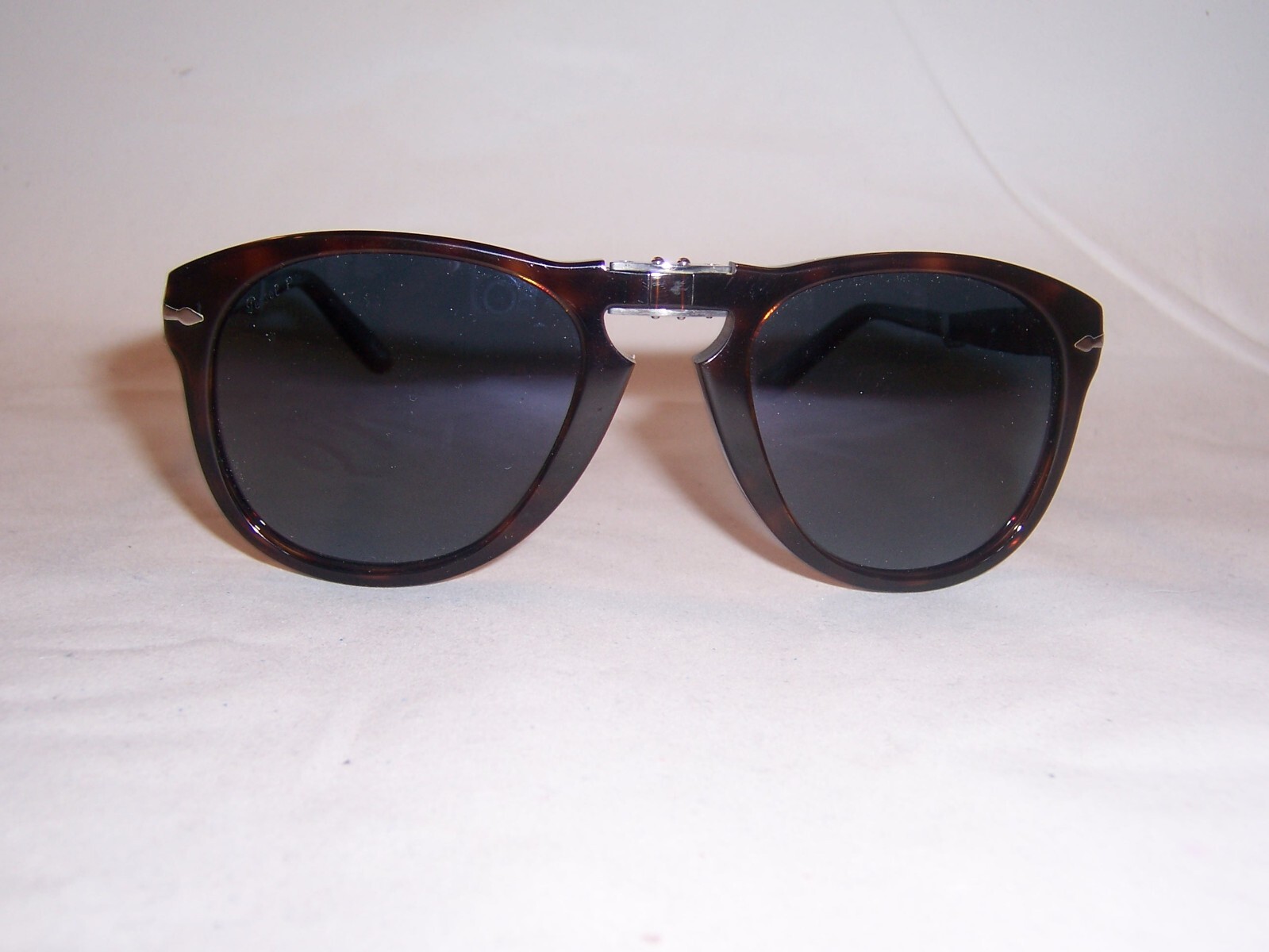 Pre-owned Persol Sunglasses 0714 Steve Mcqueen 24/s3 Havana/blue Polarized 54mm 714