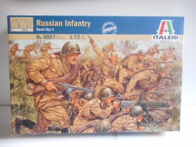 ITALERI 1/72 RUSSIAN INFANTRY ART. 6057
