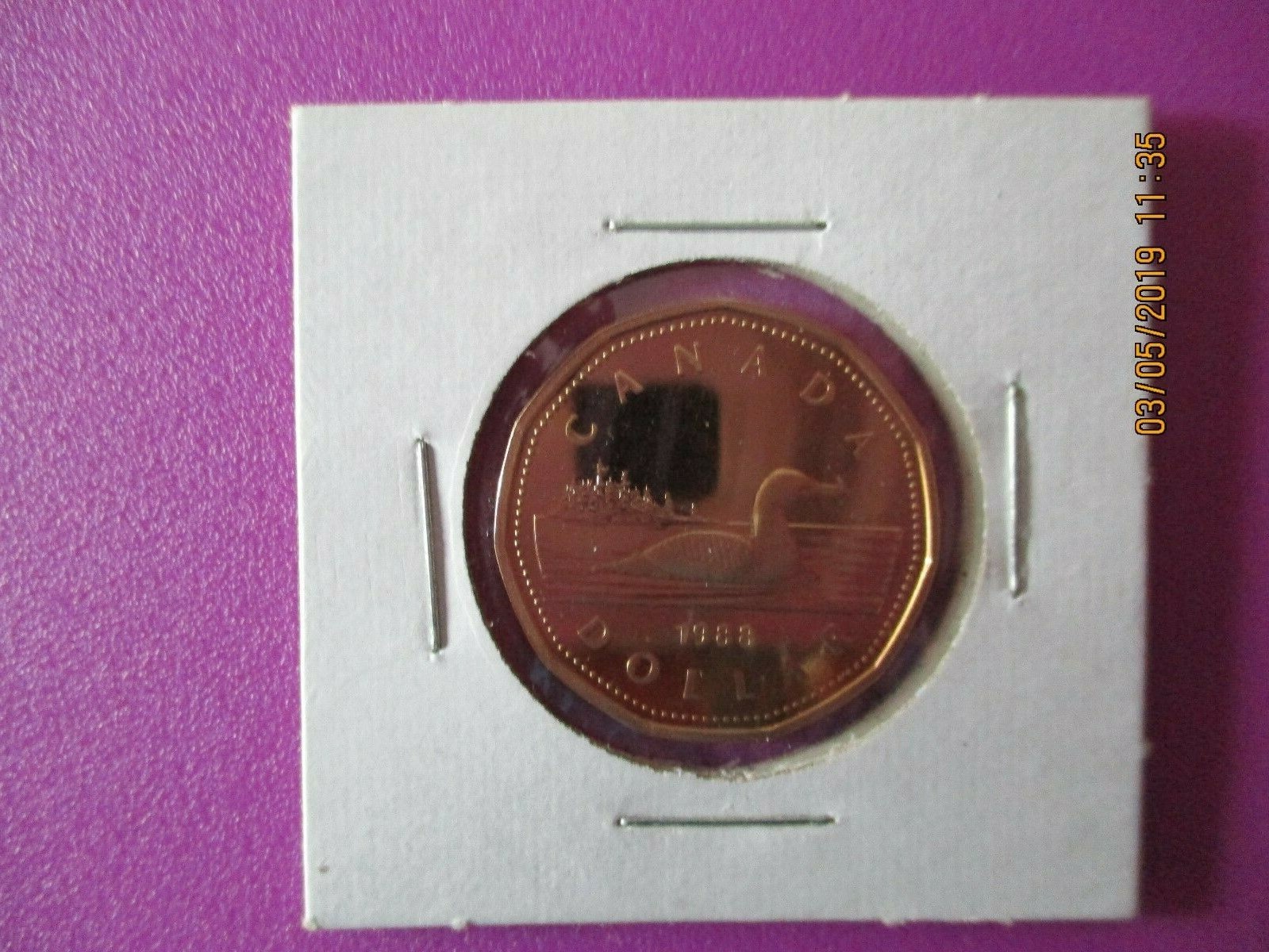 CANADA ONE DOLLAR 1988