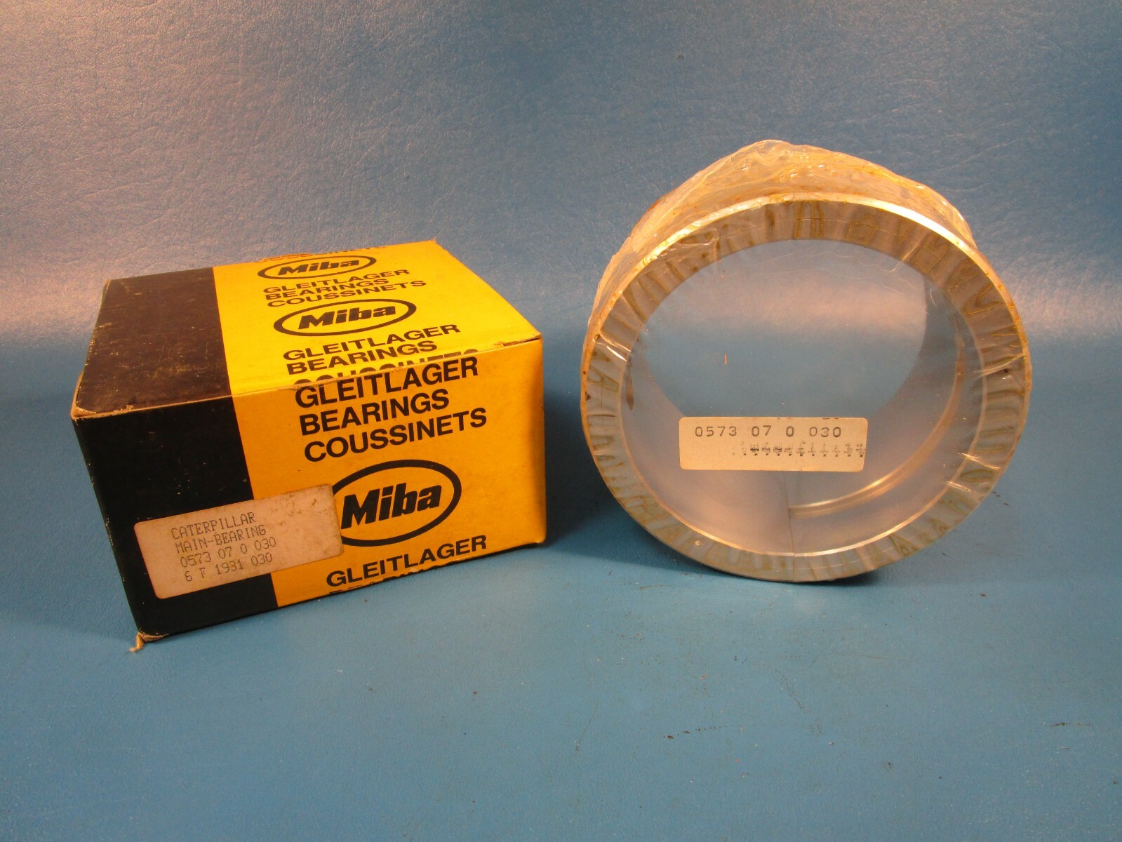 銅滴 約7.6kg #1 Miba Gleitlager 0573 07 0 .030, for 6F1931 .030 Caterpillar