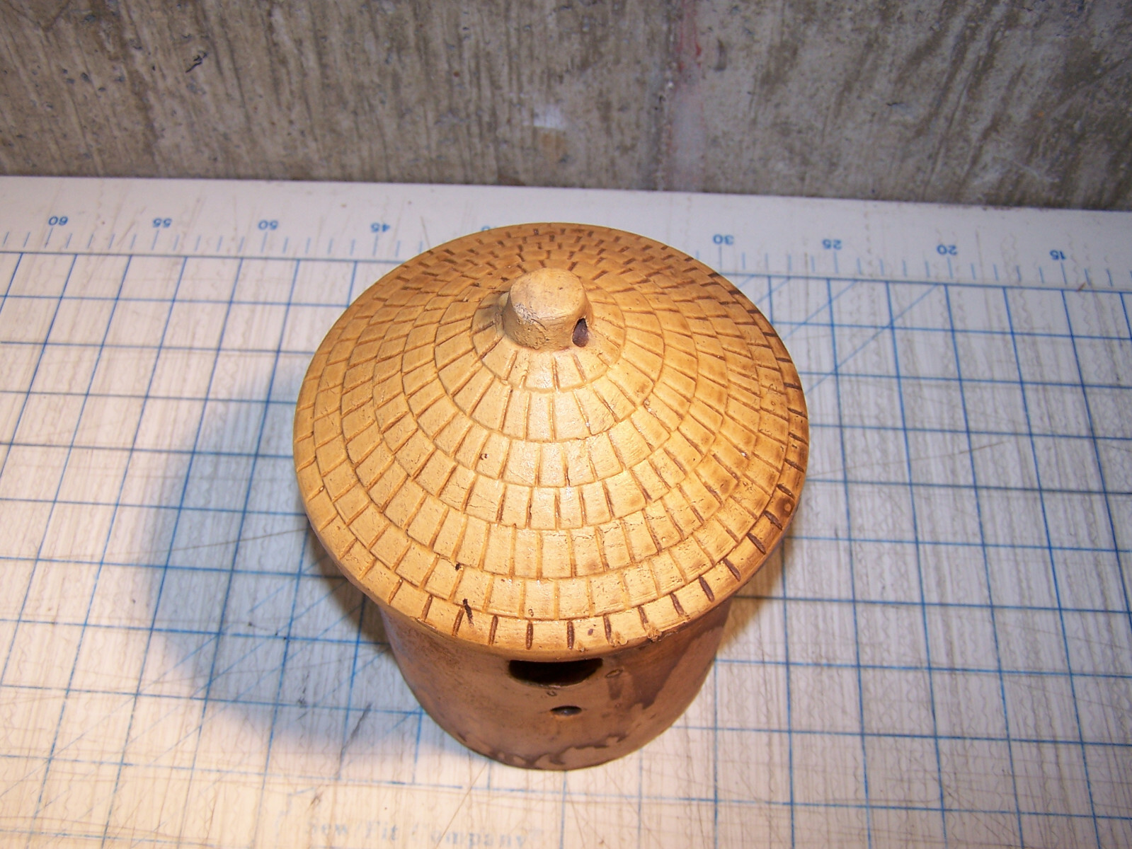 White Hall Pottery Works A D Ruckel & Sons Prop'rs Birdhouse 6 Whitehall Pottery