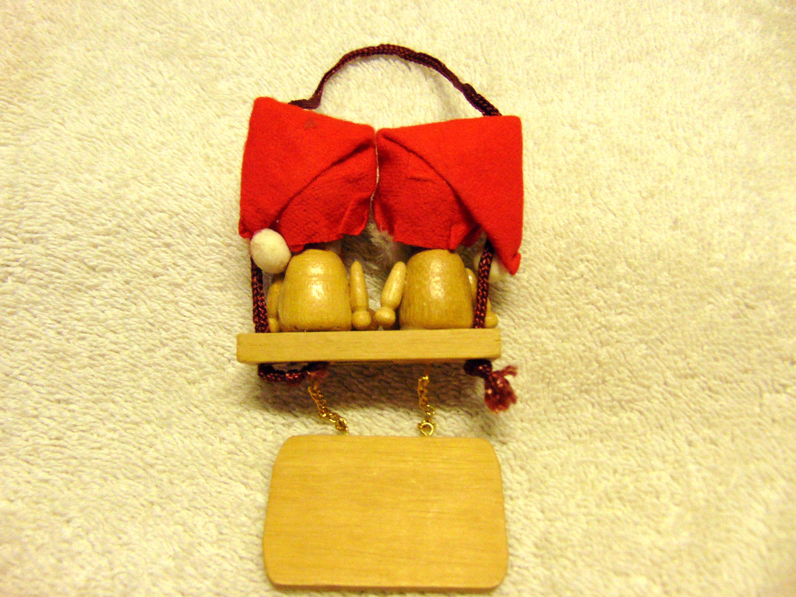 Vintage Wooden NOEL 