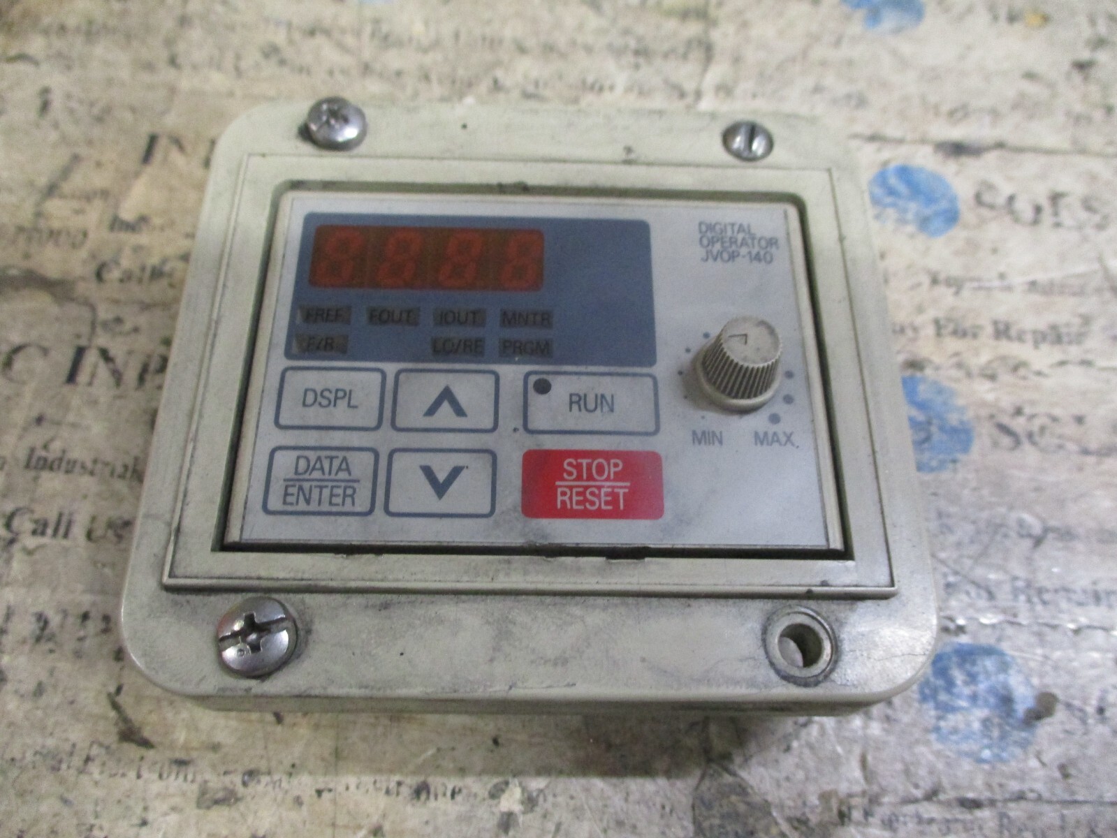 デジタルオペレーター YASKAWA製 （Yaskawa JVOP-140 Digital V7