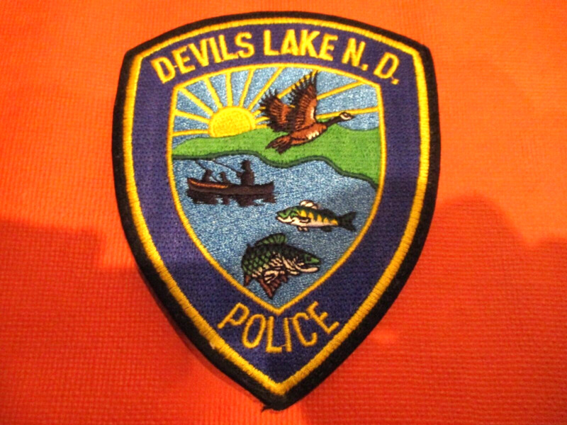 Collectible North Dakota Police Patch,Devils Lake,New