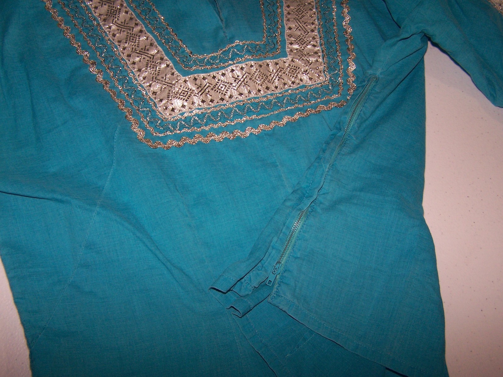 Western Square Dance Vintage Top & Skirt See Measurements for Size