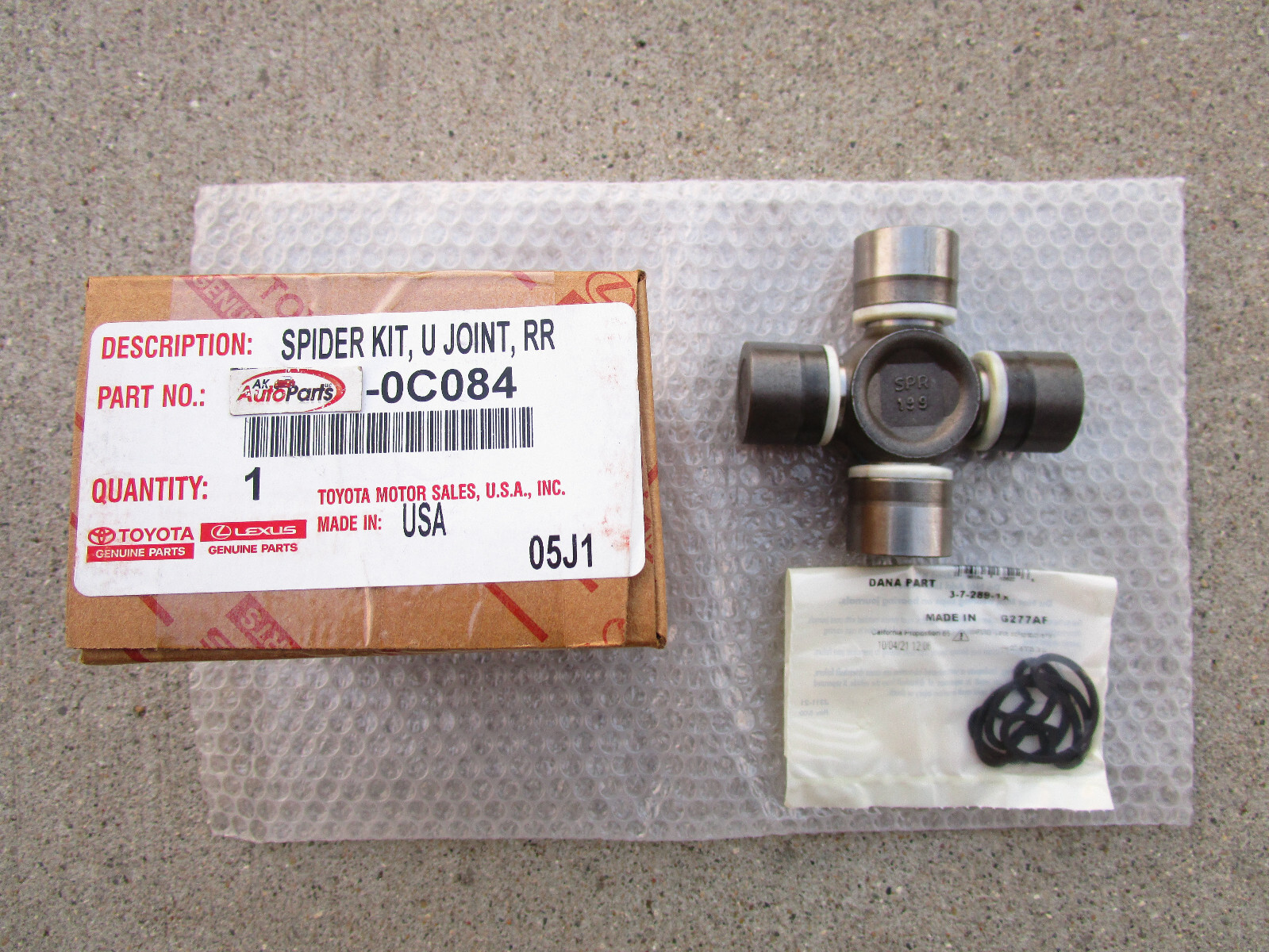 ユニバーサルシャフト　Tundra J90024 ユニバーサルシャフト Tundra J90024 07-21 Toyota Tundra King