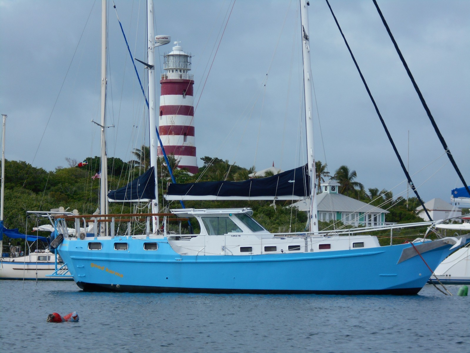 50' ALUMINUM EXPEDITION PILOTHOUSE SAILBOAT