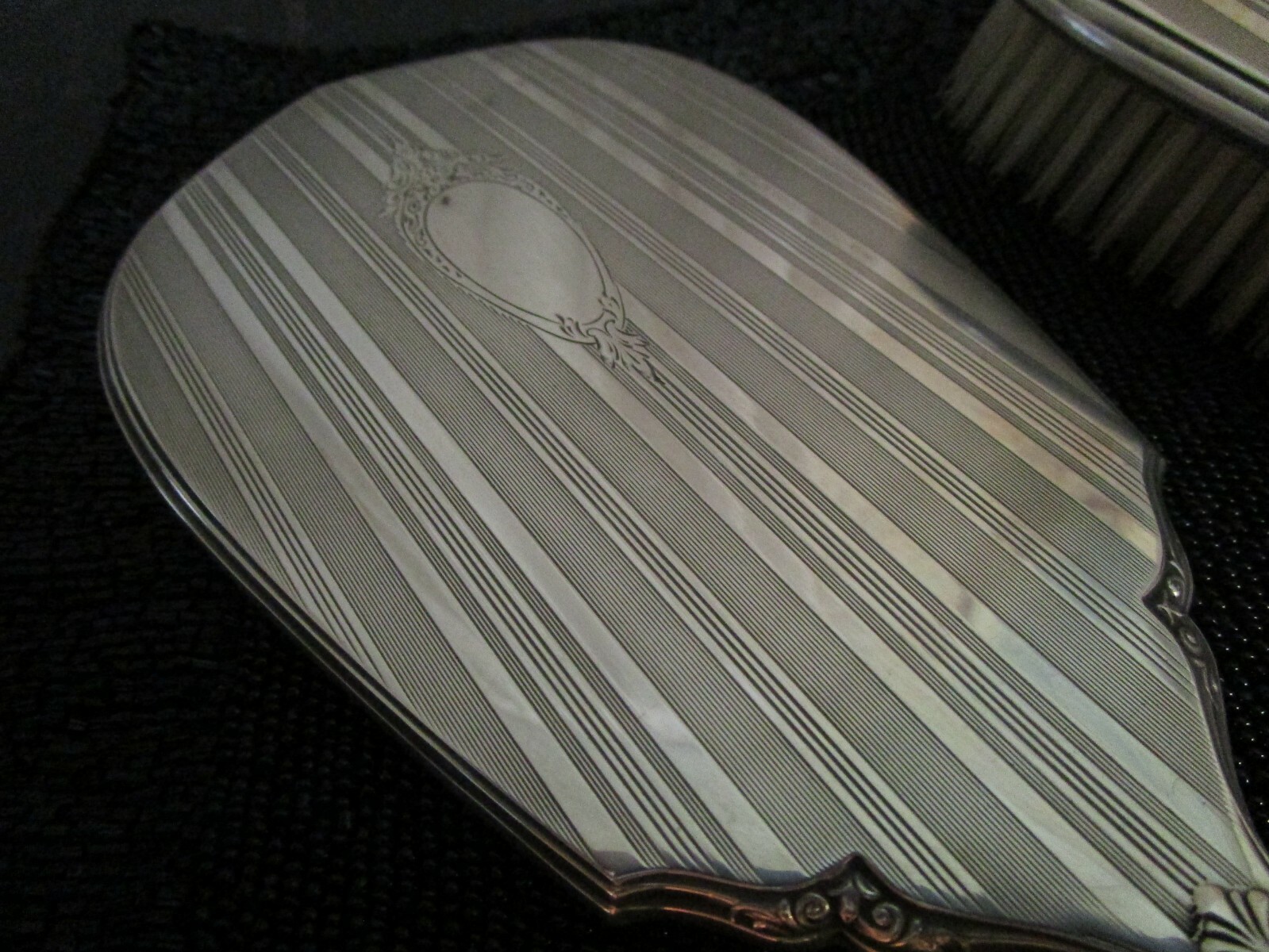 Antique Westmorland Sterling Silver Mirror and Brush Set Beautiful! *NO MONOGRAM