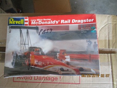 Revell McDonald''s Rail Dragster 1/25 scale Kit 7354 factory sealed