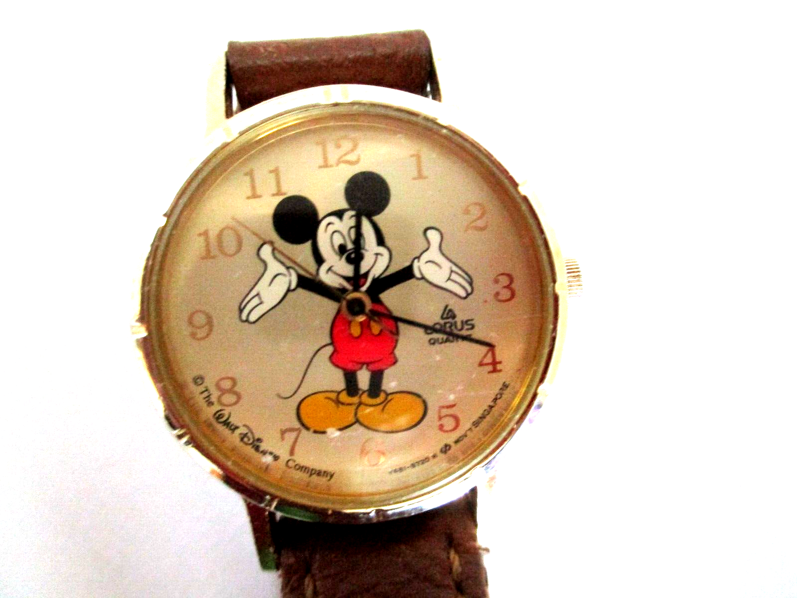 Mickey Mouse Lorus Quartz Wrist Watch Walt Disney Singapore Mickey Mouse Lorus Quartz Wrist Watch Walt Disney Singapore