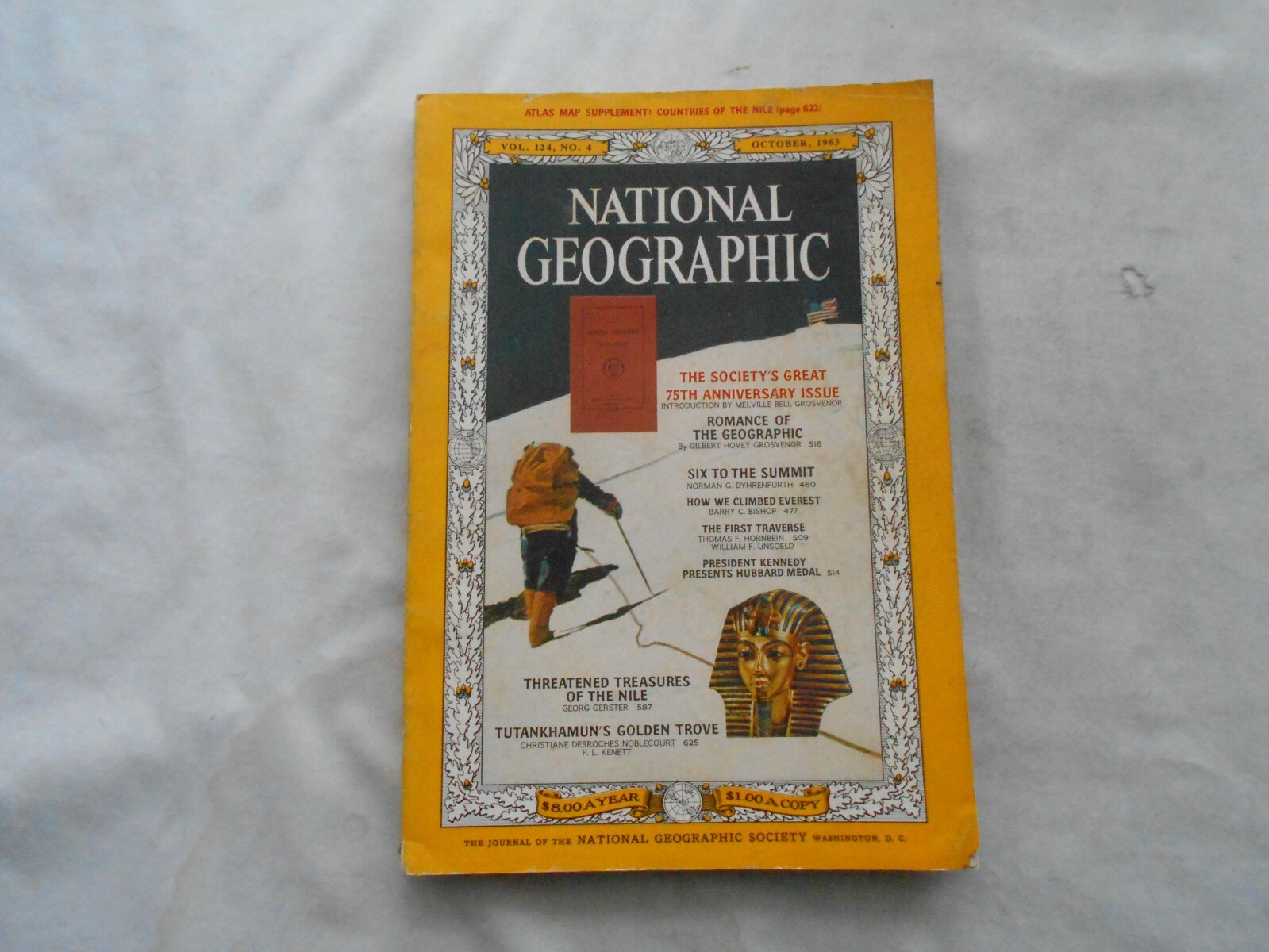 NATIONAL GEOGRAPHIC 1963年8月号 National Geographic Magazine August 1963 Magic Worlds of