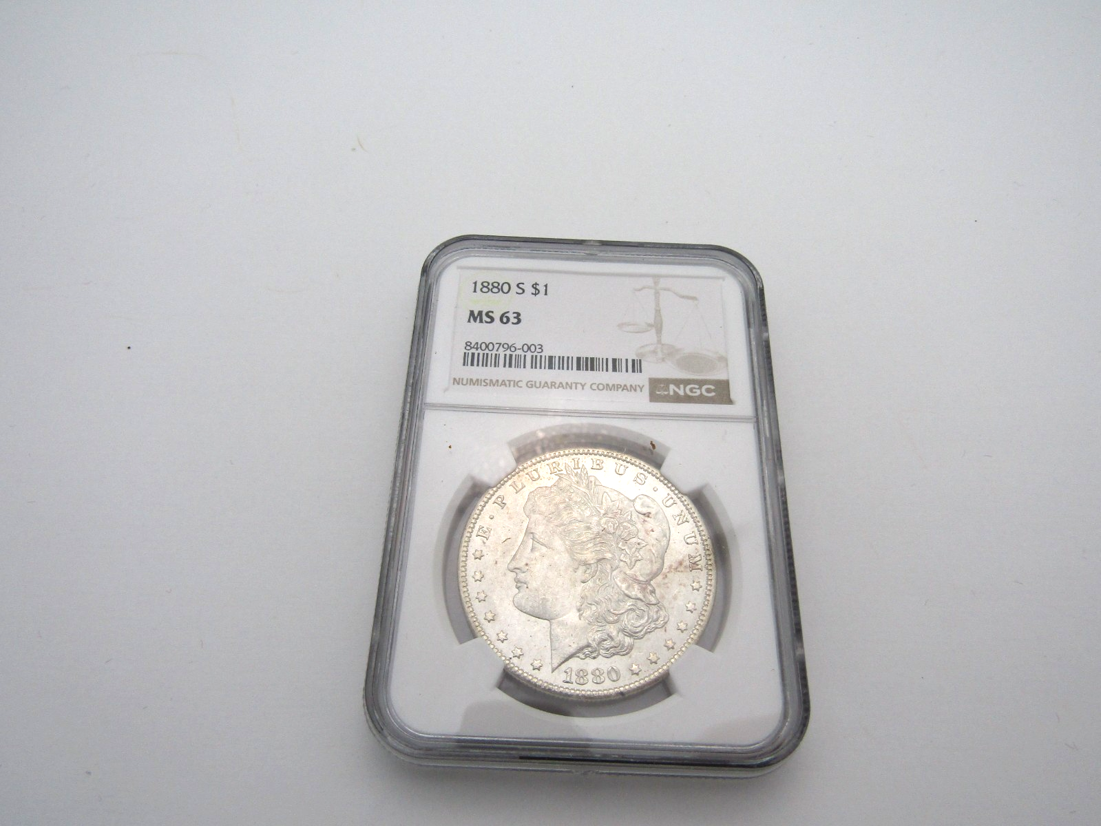 1880-S Morgan Silver Dollar NGC MS-63 Z313 | eBay