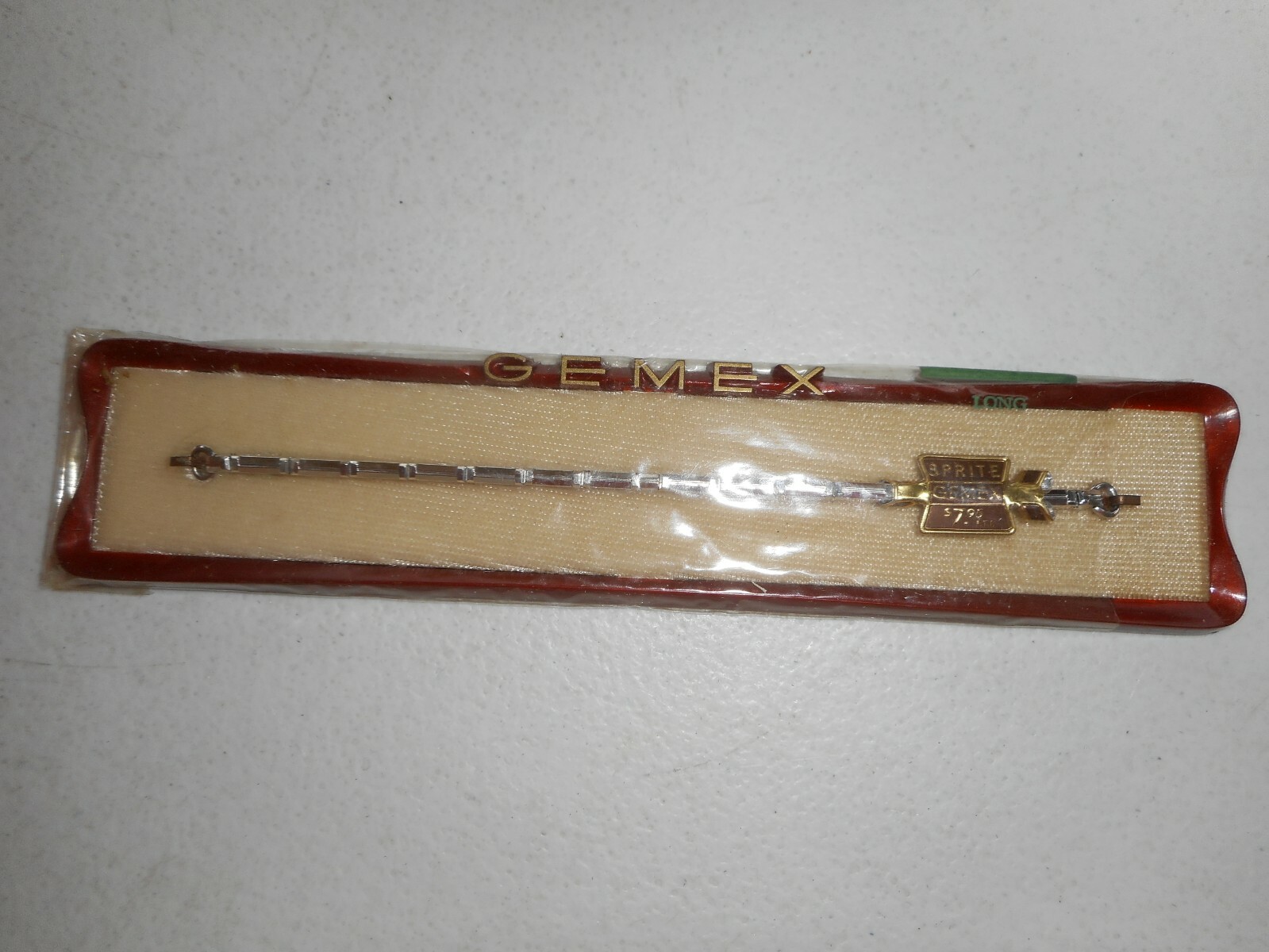 Vintage Unused Gemex Sprite Watch Band Ring End LONG 5-1/2