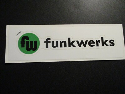 FUNKWERKS Colorado Tropic King Saison STICKER decal craft beer brewery brewing