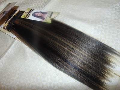 Janet Collection 100% Human Hair Enore New Yaki WVG 12'' Color FR1B/27
