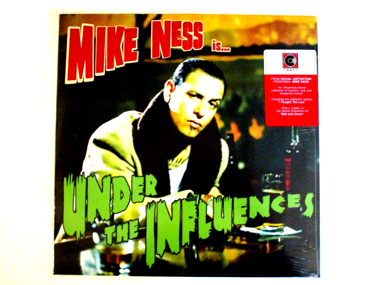 レア盤！MIKE NESS Under The Influences LP MIKE NESS UNDER THE INFLUENCES LP SEALED VINYL SOCIAL