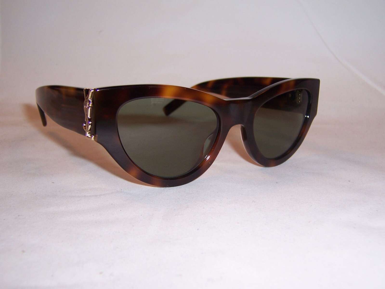 SAINT LAURENT SAINT LAURENT SUNGLASSES SL M94 003 HAVANA/GREEN 53MM AUTHENTIC 94