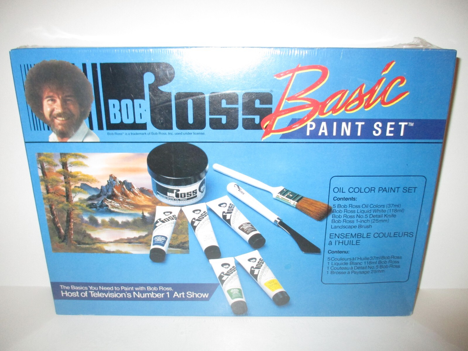 Bob Ross Basic Paint Set Sealed New in Box Oil Color Paint Set