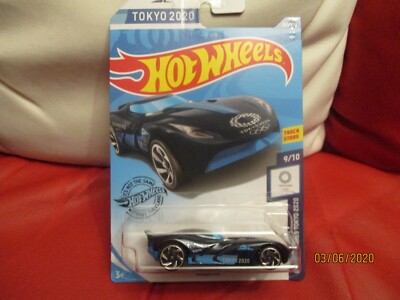 HOT WHEELS 2020 167/250 VELOCITA NEW ON  LONG CARD Tokyo Olympics Swimming