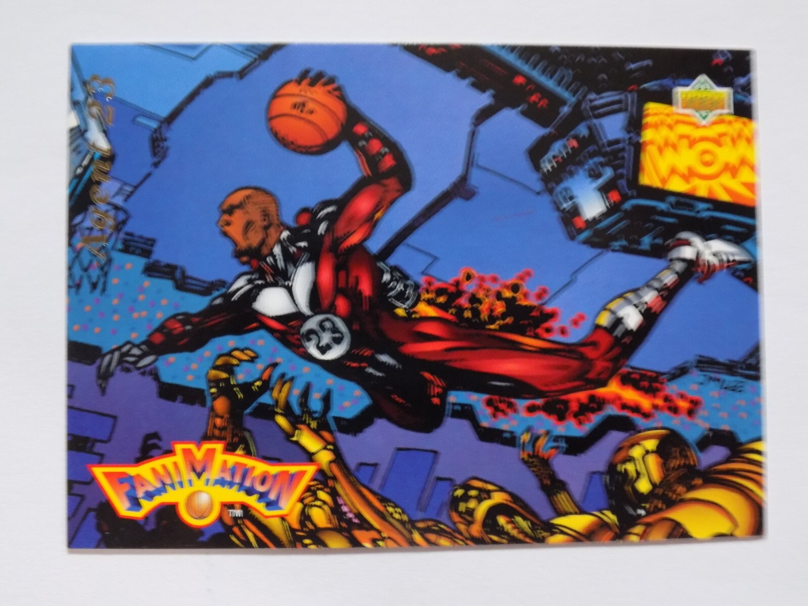 1992-93 Upper Deck Fanimation Agent 23 Michael Jordan Card