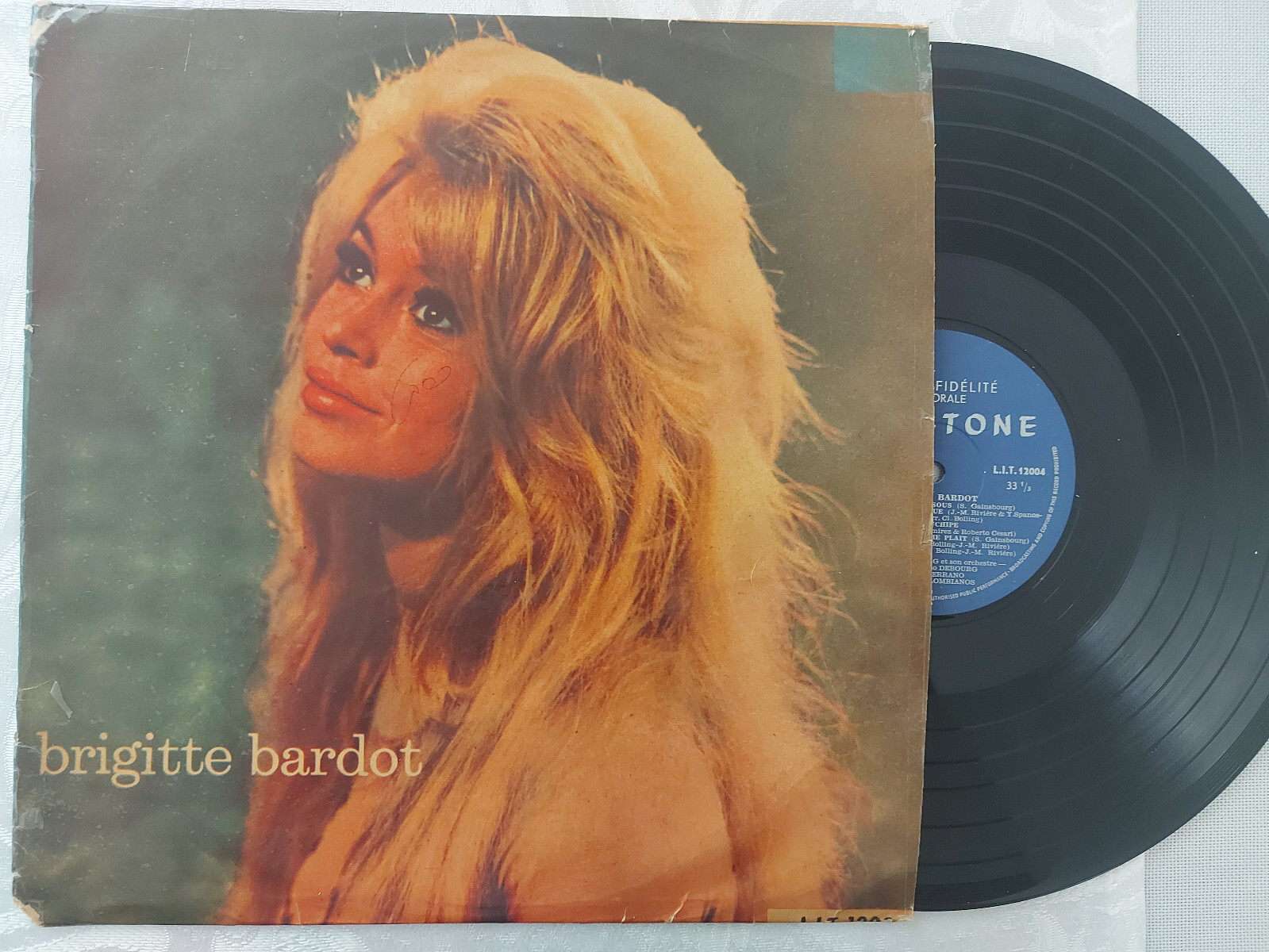 洋楽 Brigitte Bardot / Special Bardot LP Brigitte Bardot – Special Bardot sealed promo-only 1968