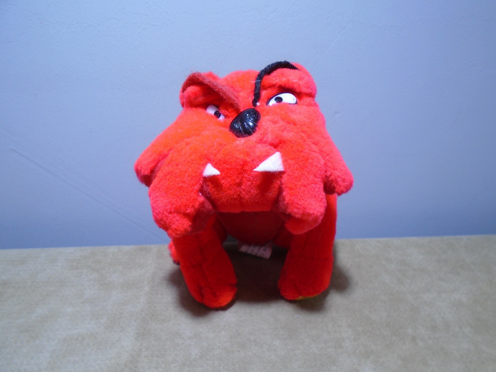 VINTAGE 1995 LIBERTY TOY RED BULLDOG 6” PLUSH (ML521) | eBay
