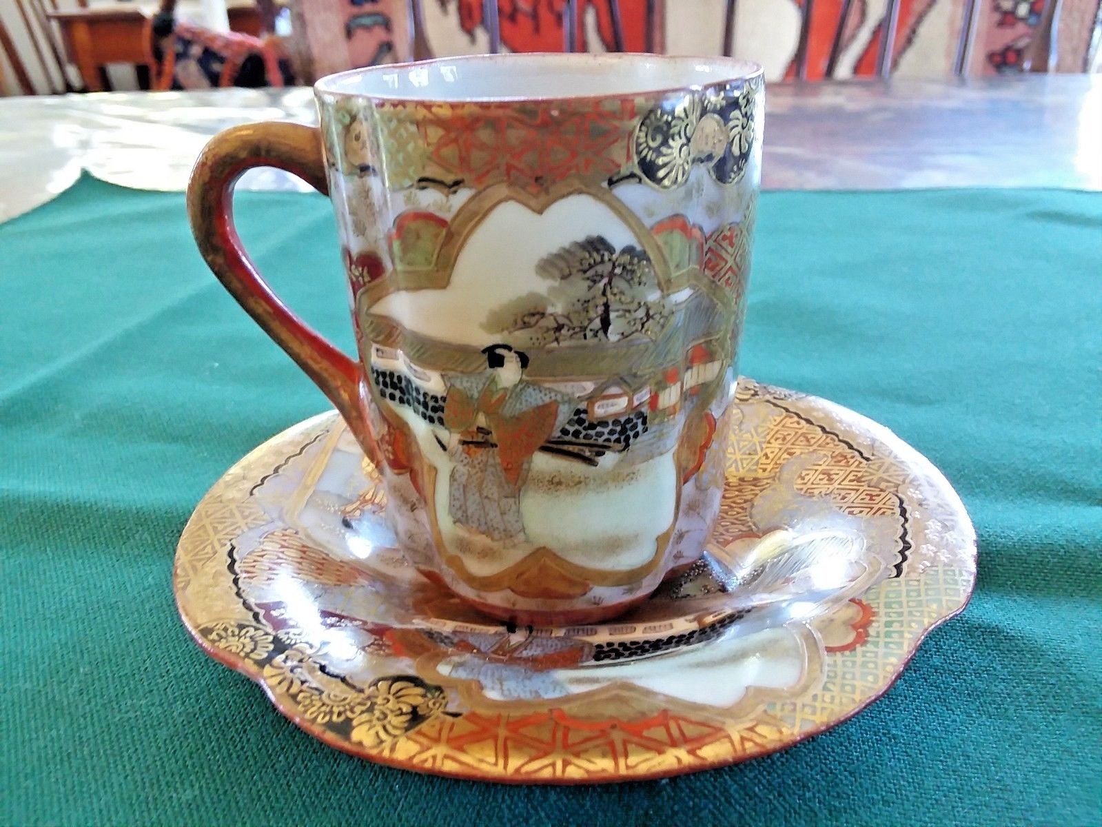 Antique JAPANESE Cup and Saucer
