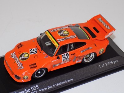 1/43 Porsche 935 Winner Div 1 Zolder DRM 1977 Jagermeister