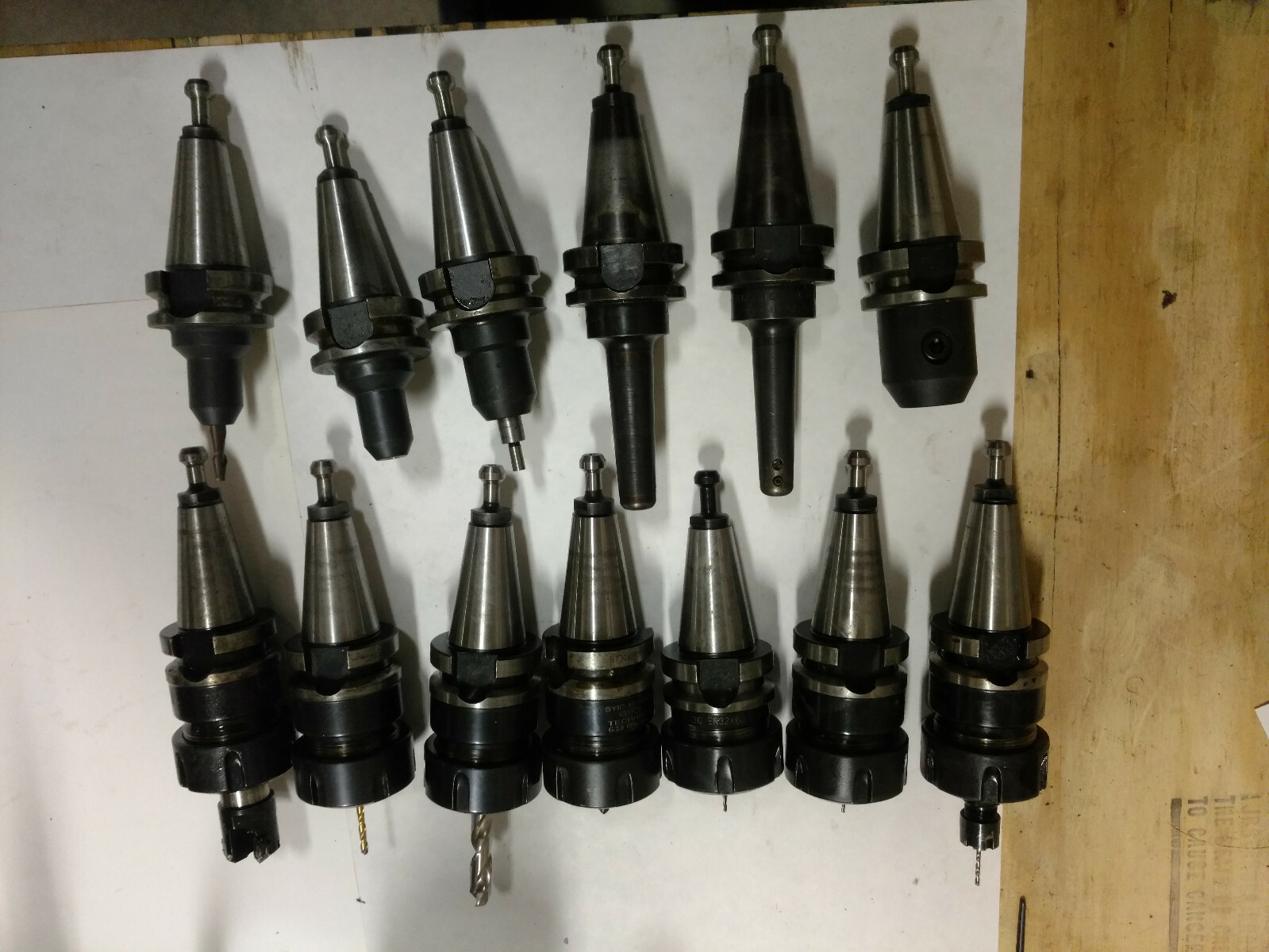 Pratt Whitney Tape Drill Mate, Fanuc 0M Control, BT-30, 6,000 RPM, Rigid Tapping