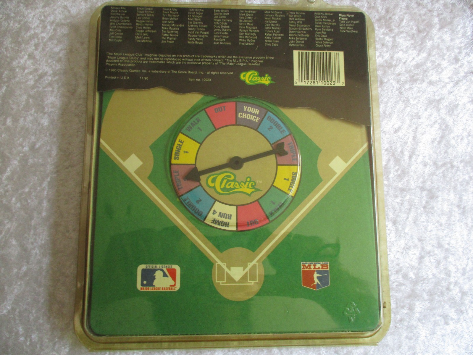 4 Classic Major League Base Ball, Trivia Board Game, 1990-91-93-93 -Still Sealed