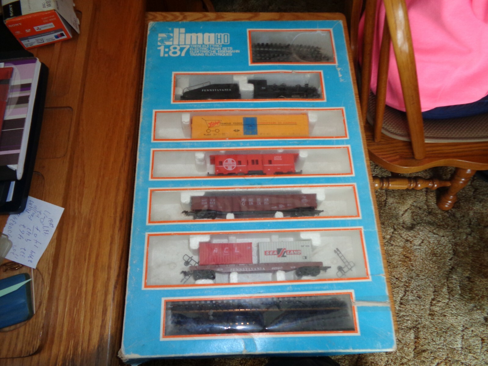 ◇未使用 Lima HO 1:87 ELECTRIC TRAIN SETS リマ 1/87 鉄道模型