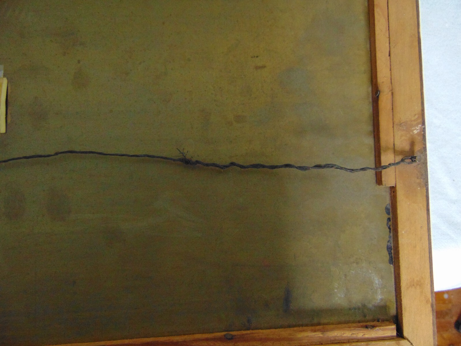 The Travelers Insurance Co. Hartford Conn VTG Original Brass Sign 26" X16" Frame