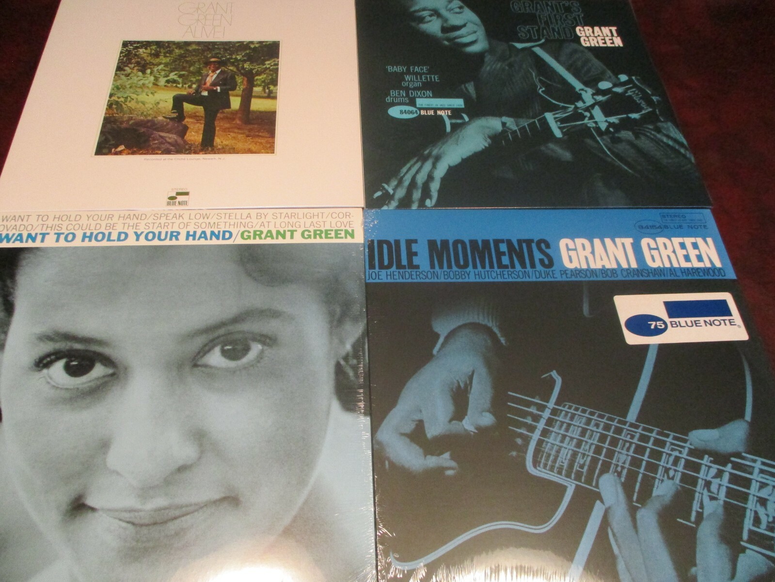 GRANT GREEN I WANT TO HOLD YOUR HAND + 1ST STAND + ALIVE +