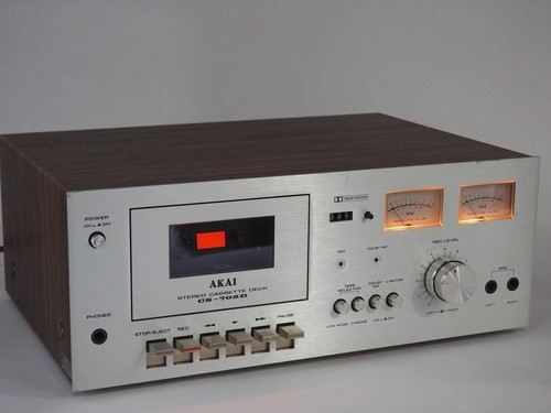 Vintage AKAI CS-702D II Cassette Deck *Has Issues,Please Read* Free Shipping!