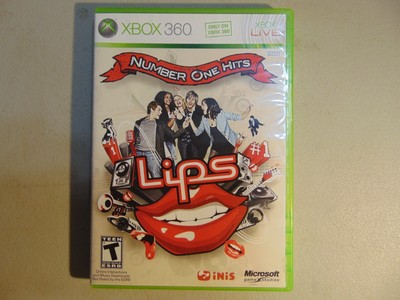 Lips: Number One Hits (Microsoft Xbox 360) Complete with Manual 