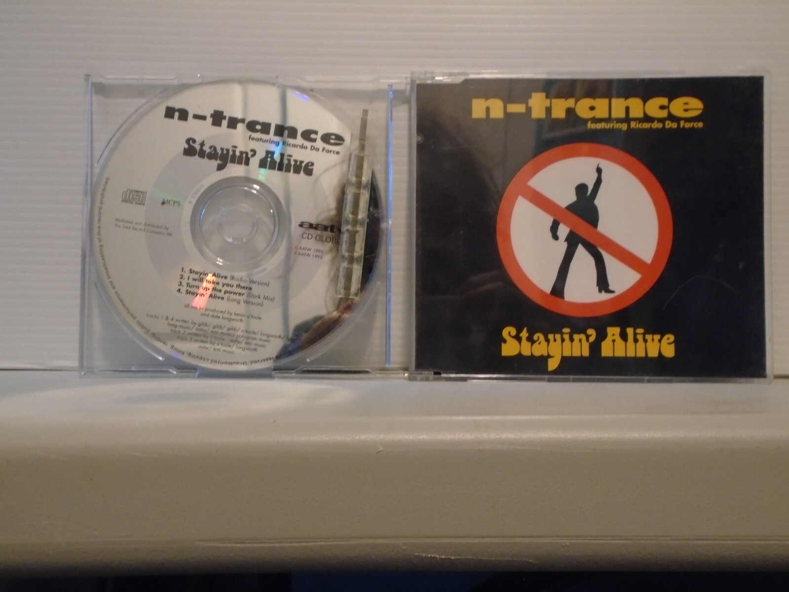N-TRANCE Featuring RICARDO DA FORCE-Stayin Alive- CD Single