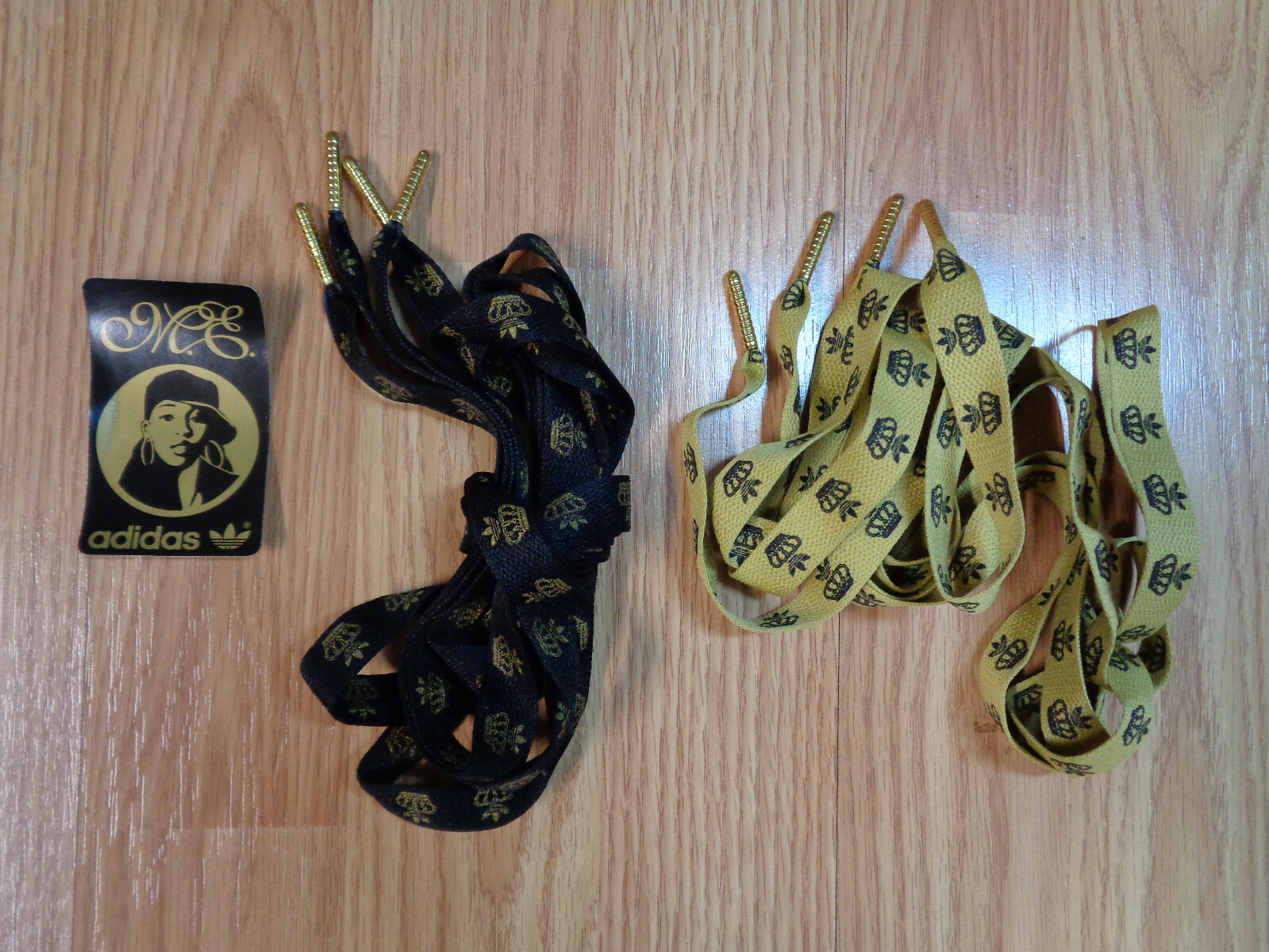 adidas × Missy Elliott クラウン刺繍 ジャケット M249 Adidas / Missy Elliott Shoelaces Rare Laces Trefoil Crown