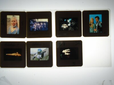 BLAKE'S 7 TERRY NATION SCI-FI TV BBC 1 SLIDE/TRANSPARENCY LOT promo movie photo 