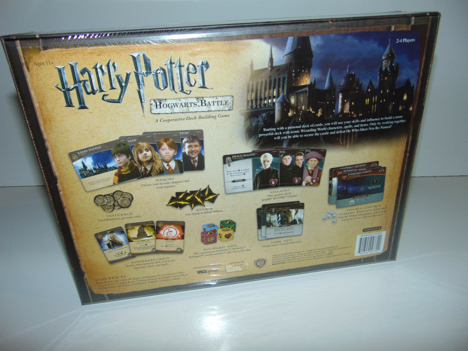 Harry Potter Hogwarts Battle A Cooperative Deck Building Game BRAND NEW Sealed *