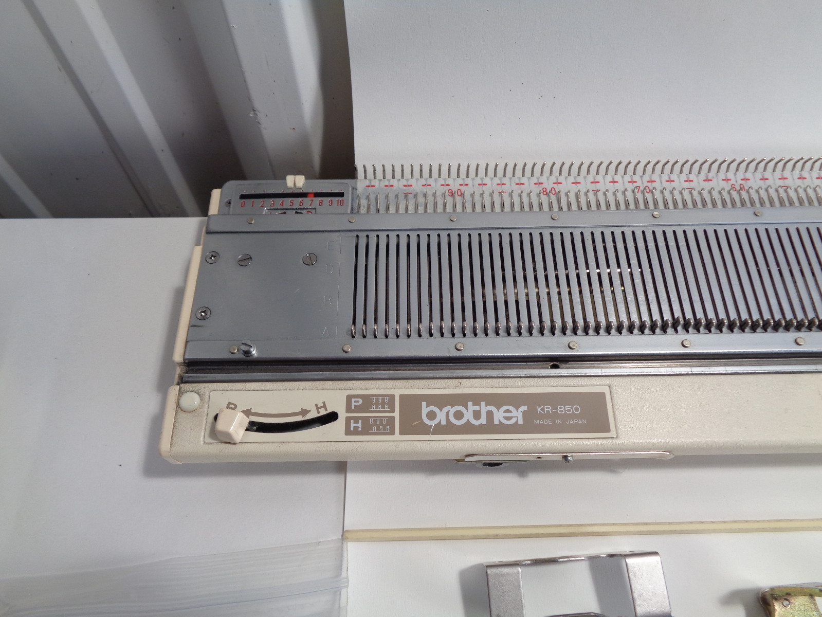 Brother Ribbing Attachment Ribber KR-850 machine knitting knitter