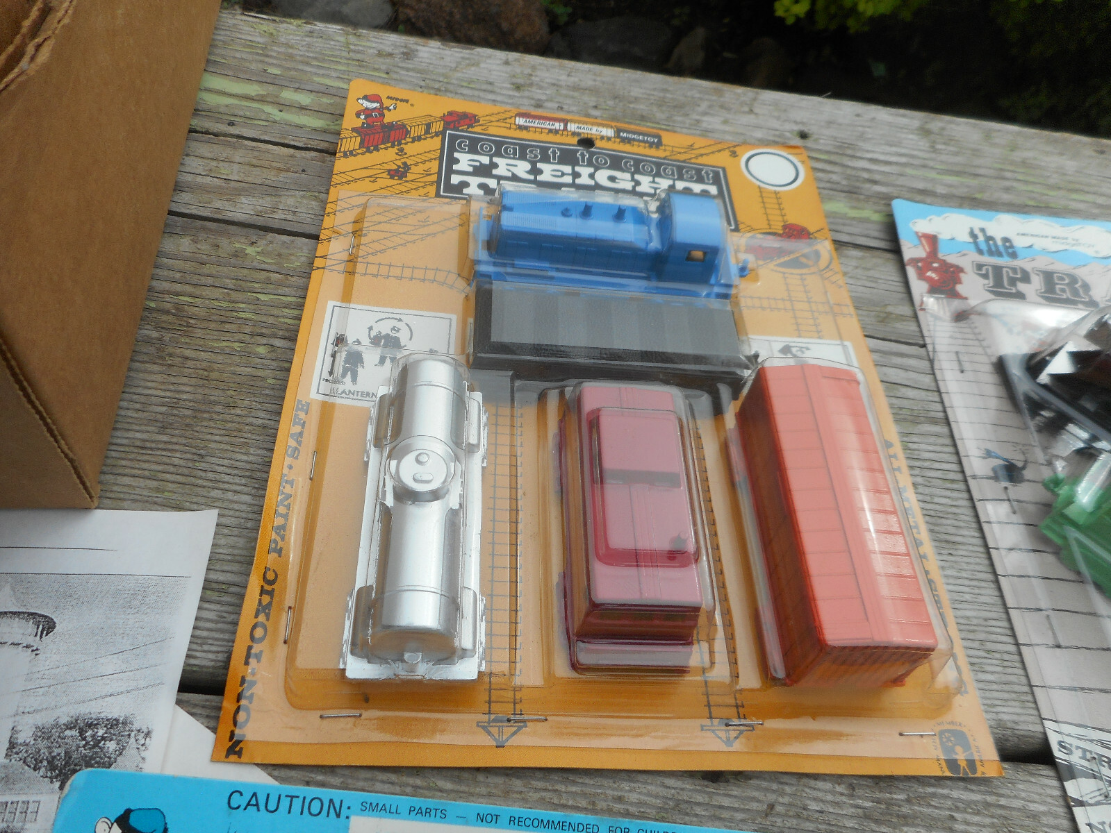 Vintage MIDGETOY COAST TO COAST Toy Train Lot Complete Set NIB Sealed in Package