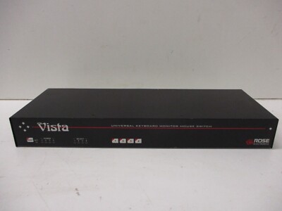VISTA ROSE ELECTRONICS KVL-4PC/OV KEYBOARD MONITOR SWITCH