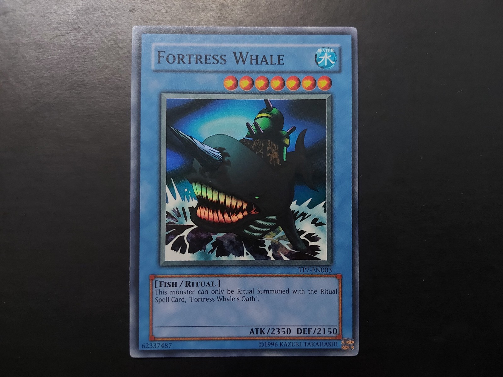 Yugioh - Fortress Whale TP7-EN003 Super Rare + Oath | eBay