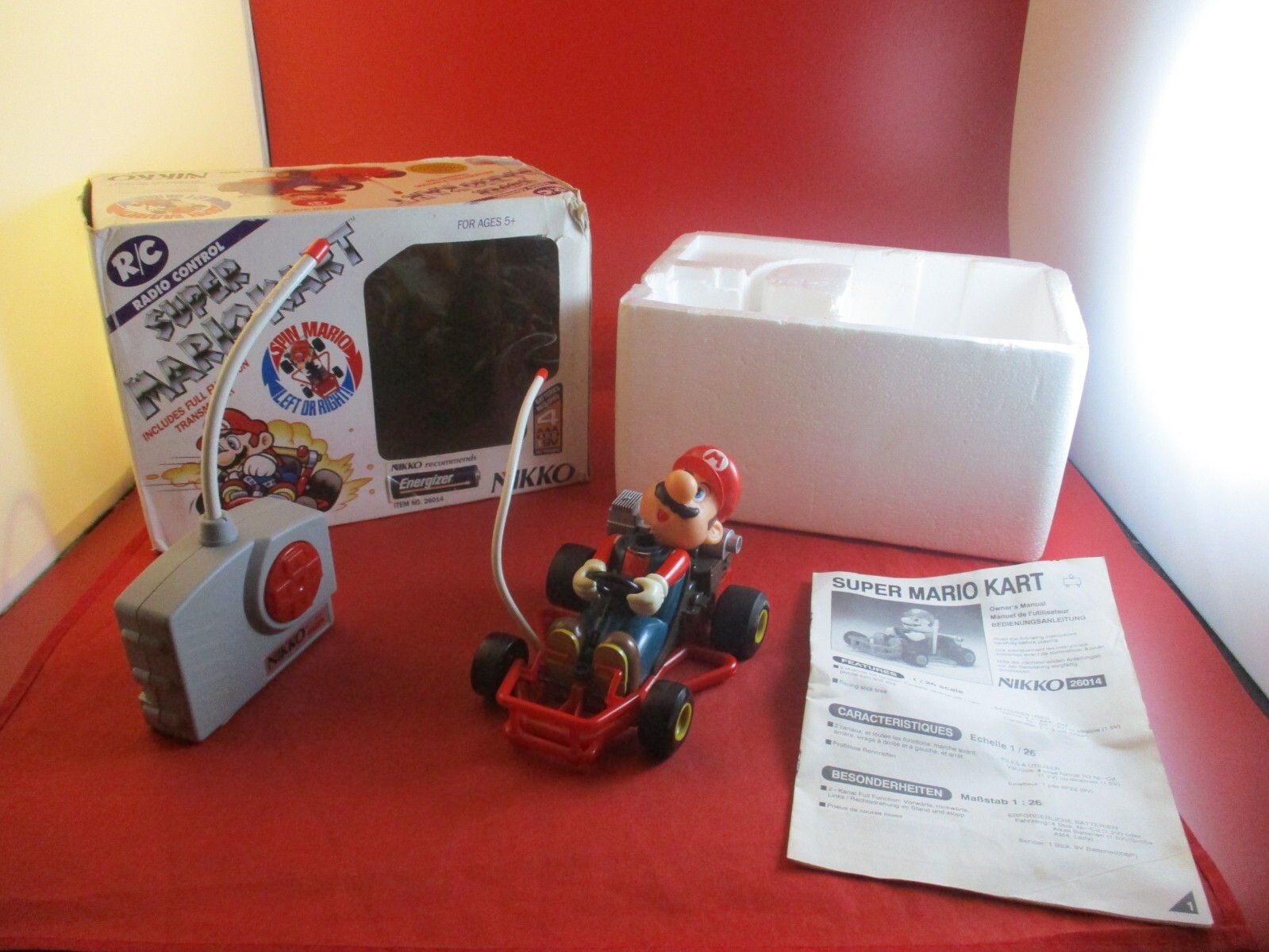 レトロ品 レア NIKKO/ニッコー製 マリオカート ラジコン