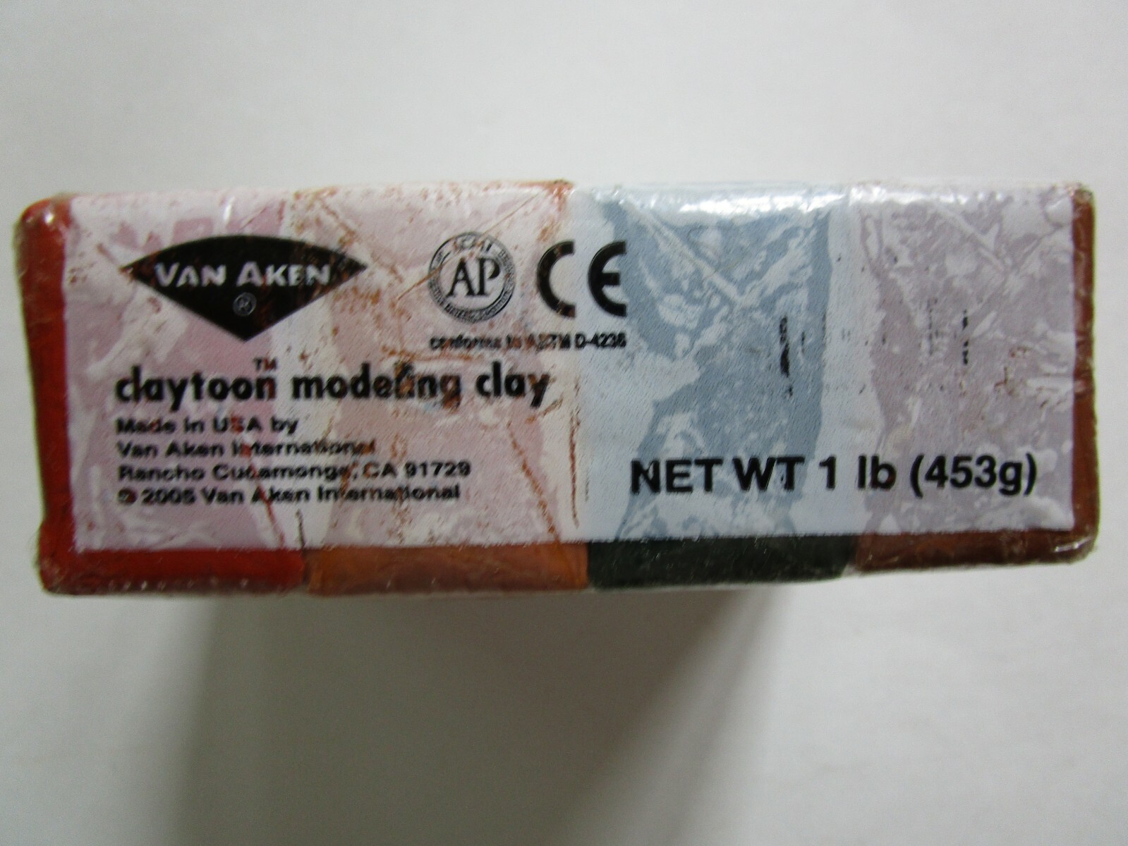 Van Aken Claytoon Modeling Clay 1 Lb 12 oz Earth Tones Clay Crafts