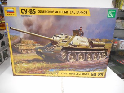 ZVEZDA 1/35 SU-85 SOVIET TANK ART. 3690
