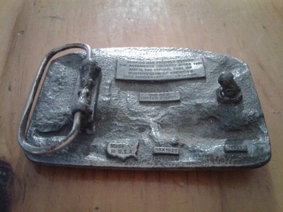 SNAP ON Commemorates Mustang 30th Anniversary Vintage Belt Buckle Lmtd Edition